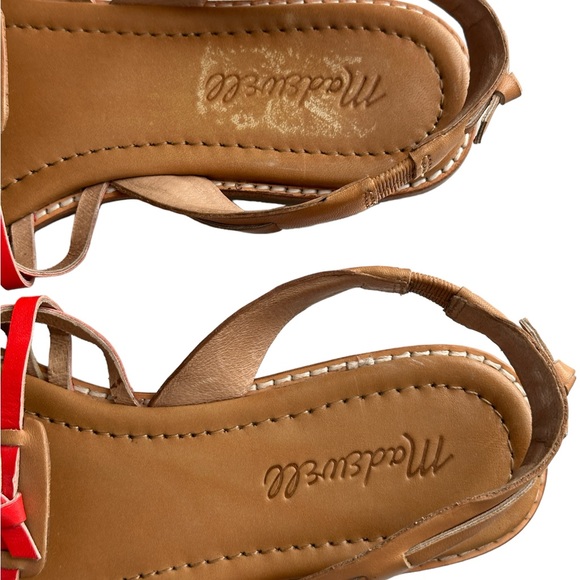 Madewell Women's The Maya Huarache Sandals Rainbow Multicolor Size 7 - Picture 9 of 10